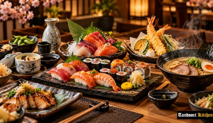 Japanese Restaurant Opening Dishes