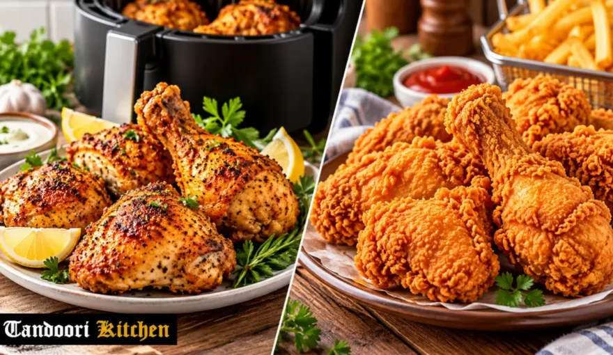 Air-Fried vs. Deep-Fried Chicken