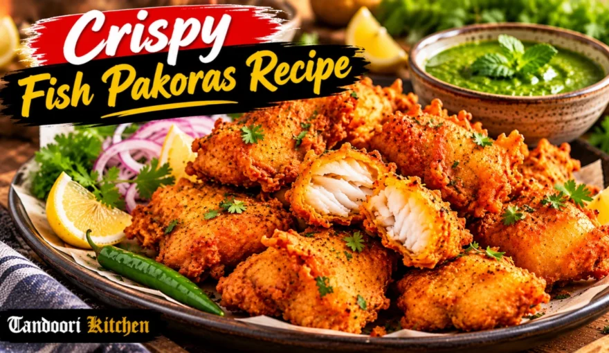 Crispy Fish Pakoras Recipe