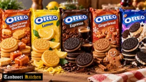 Five new Oreo products including Salted Caramel Shortbread, Gluten Free Lemon and Gingerbread Cakesters