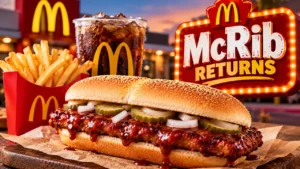 McDonalds Brings Back the McRib