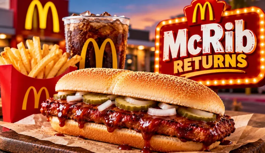 McDonalds Brings Back the McRib