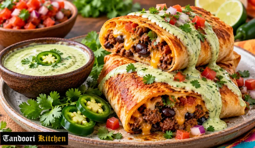 beef and bean burrito recipe
